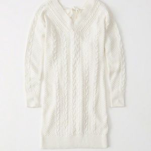 NWT Abercrombie cable knit sweater dress
